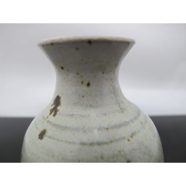 Chinese Small Chinese Longquan Celadon Glazed Pottery Vase For Sale - Image 3 of 9