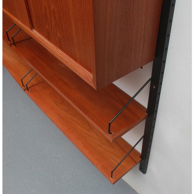 Vintage Wall Unit in Teak by Poul Cadovius, 1965 For Sale - Image 10 of 14