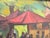 William Daniel Pfahl Pittsburgh Zoo Outdoor Cafe Oil on Canvas, Circa 2008 For Sale - Image 4 of 12