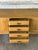 Oak Low Sideboard Credenza With Four Drawers and Two Doors Danish Mid-Century Modern 1970s For Sale - Image 12 of 12