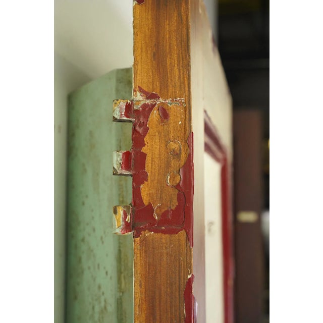 Vintage 1 Panel Wood Built in Cabinet Door For Sale - Image 12 of 12