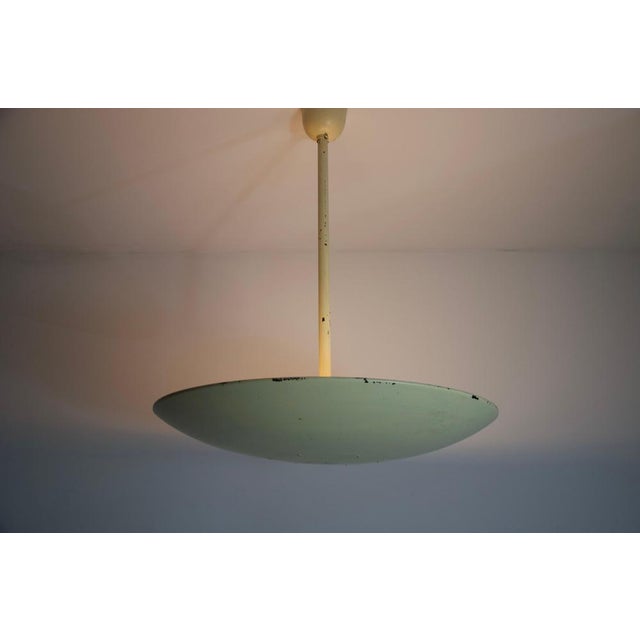 Mid-Century Modern Metal Ceiling Lamp, Germany, 1960s For Sale - Image 3 of 14