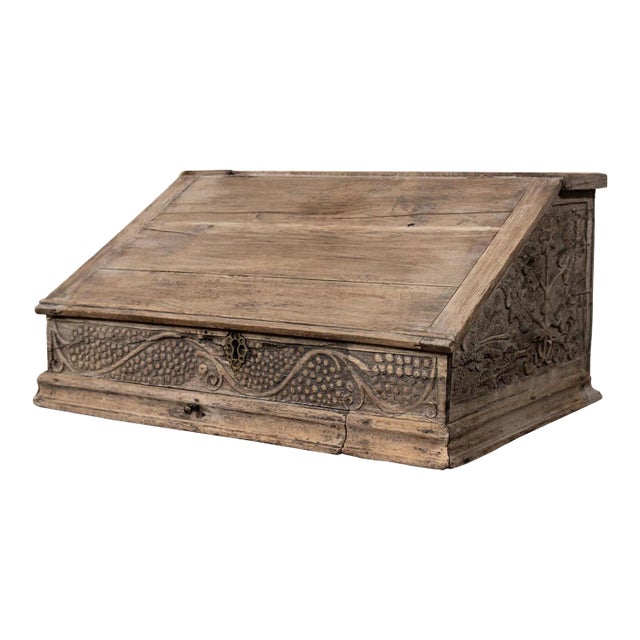 Antique Wooden Desk Organizer For Sale