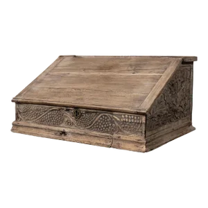 Antique Wooden Desk Organizer
