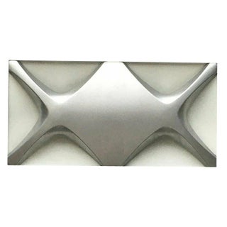 Mid-Century Space Age Cross Oyster Style Wall Lamp by Klaus Link for Heinz Neuhaus Leuchten, Germany, 1960s, Set of 2 For Sale