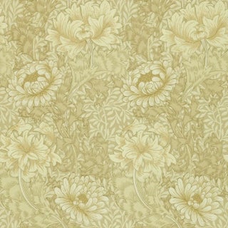 Morris & Co Arbutus Wallpaper in Vanilla/Chalk For Sale