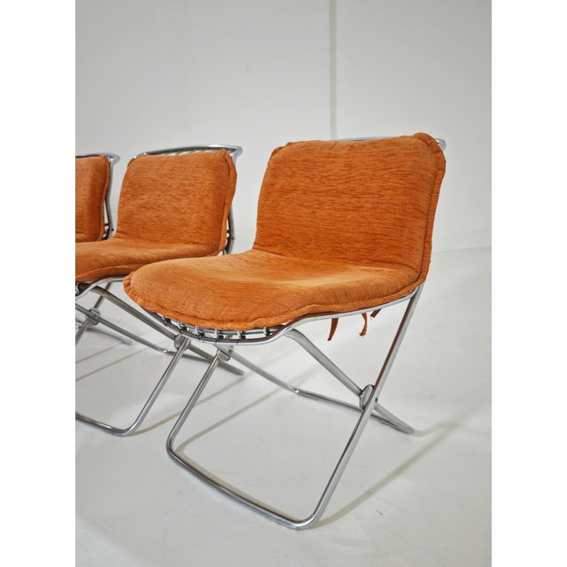 Mid-Century Modern Chairs by Gastone Rinaldi for Rima, Italy 1970s, Set of 4 For Sale - Image 6 of 18