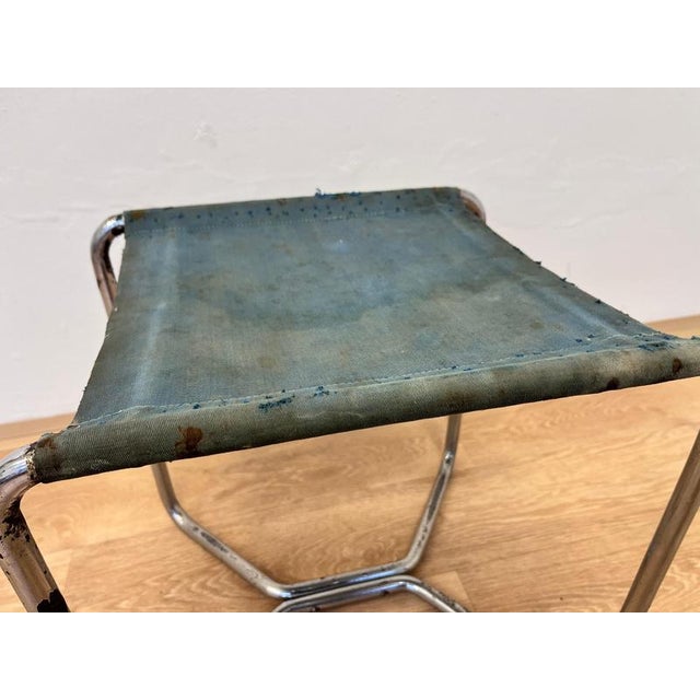 1930s - Design: Marcel Breuer - Published in books and catalogues - polished, cleaned This piece is attributed to the...