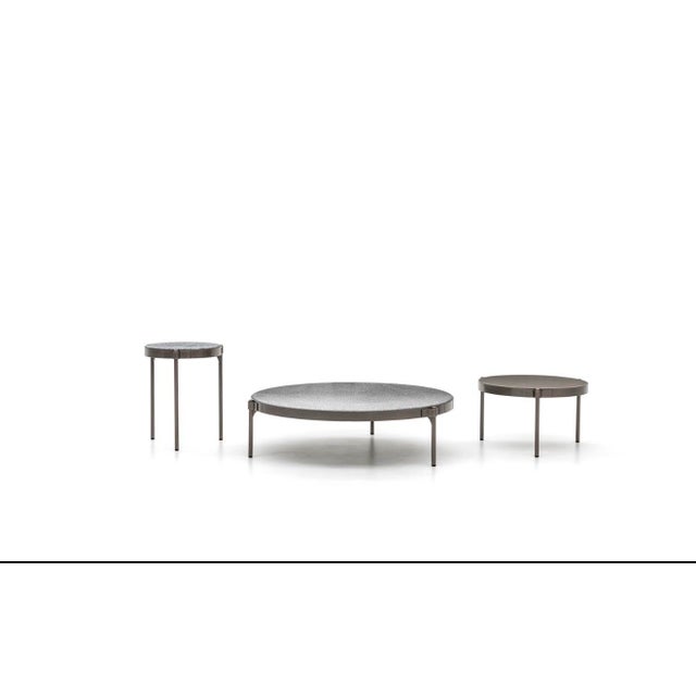 Modern Minotti Tape Outdoor Side Table For Sale - Image 3 of 8