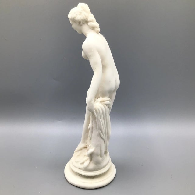 Mediterranean Bonded Marble Statue XVIII Secolo, Da Étienne-Maurice Falconet For Sale - Image 3 of 13