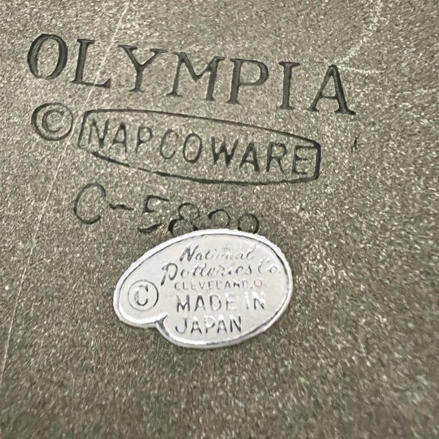 Mid 20th Century Vintage Rare Grecian Pedestal Planter by Napcoware - A Pair For Sale - Image 5 of 6