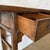 Vintage Reclaimed Elm Wood 4 Drawer Console C. 1920 For Sale - Image 10 of 12