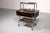 Italian Bar Car Trolley with Chrome and Faux Tortoise, 1960s For Sale - Image 13 of 15