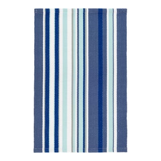 Dash & Albert by Annie Selke Skyler Stripe Indoor/Outdoor Rug, 3' x 5' For Sale