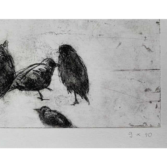Anna Mikke, Birds, Etching on Paper, 2009 For Sale - Image 4 of 9