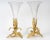 19th Century Napoleon III Crystal and Gilded Bronze Horns, 1800s, Set of 2 For Sale - Image 5 of 8