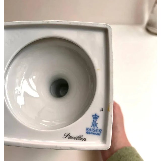 Traditional Vintage Vase from Kaiser, Pavillon, Germany For Sale - Image 3 of 4