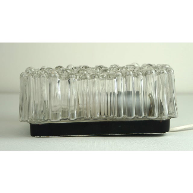 Metal Vintage Ceiling Lamp with Bubble Glass, 1970s For Sale - Image 7 of 10
