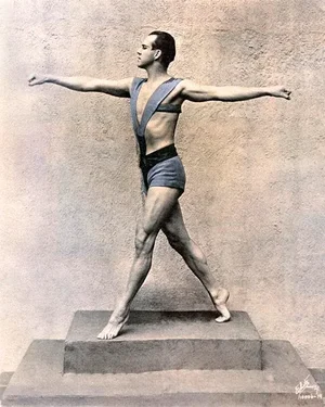 Ted Shawn, American Modern Dancer, C.1920s (20x24 Canvas)