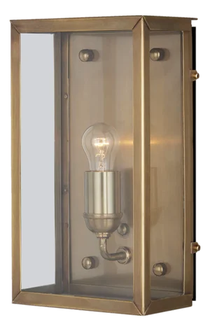 Currey & Company Royster Brass Outdoor Wall Sconce