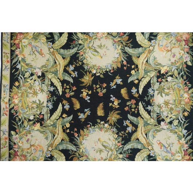 Early 21st Century French Aubusson Design Rug 8' X 10' For Sale - Image 5 of 11