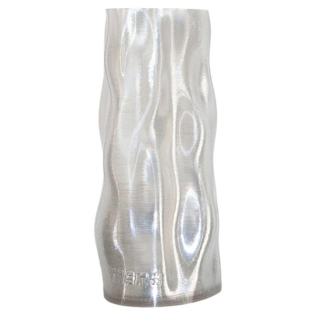 Tall Transparent Magma Vase by Mana For Sale - Image 9 of 9