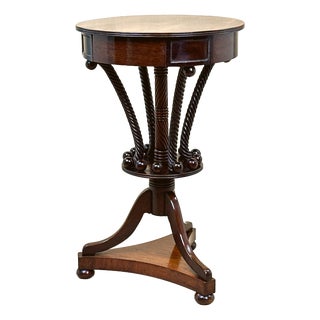 Antique Laburnum Wood Occasional Table, 1840 For Sale