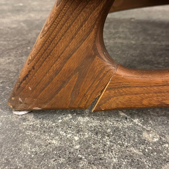 Mid Century Modern Kroehler Walnut Lounge Chair For Sale - Image 11 of 12