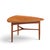 Jason Møbler Kurt Østervig for Jason Møbler Model 176 Mid Century Danish Teak Guitar Pick Side Coffee Table For Sale - Image 4 of 10