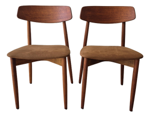 Vintage Teak Chairs by Harry Østergaard for Randers Møbelfabrik, 1960s, Set of 2
