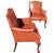 1980s Commanding Presence & Timeless Artistry: A Pair of Charles Stewart Company Shield-Back Leather Armchairs. For Sale - Image 12 of 12