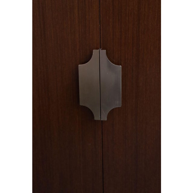 Set of Three Italian Modernist Mahogany Cabinets / Chests by Longato Arredamenti For Sale - Image 11 of 12