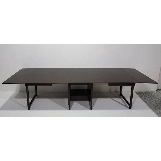 Brown Edward Wormley for Dunbar Model 4576 Dining Table For Sale - Image 8 of 9