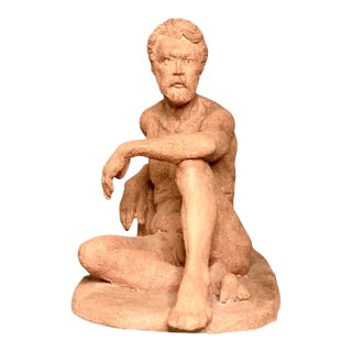 Vintage Expressionist Figural Sculpture For Sale