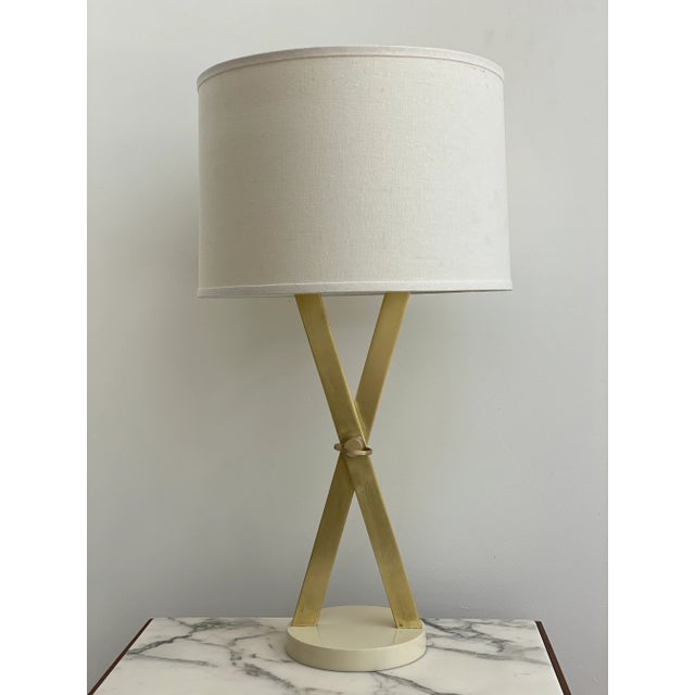 1960’s X-Base Table Lamp by Laurel For Sale - Image 10 of 13