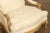 Off-white Baker Furniture French Louis XV Style Fauteuil Armchair For Sale - Image 8 of 12