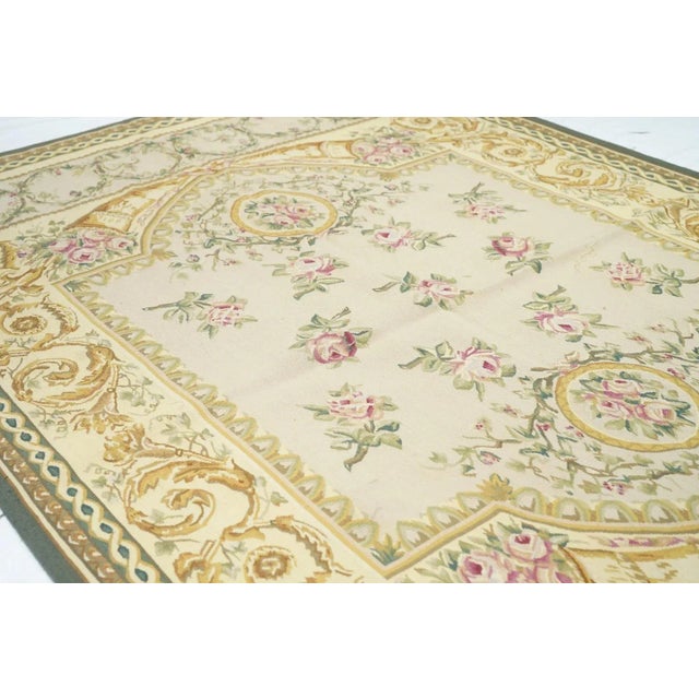 19th Century Aubusson Rug 5' X 7'2'' For Sale - Image 5 of 7