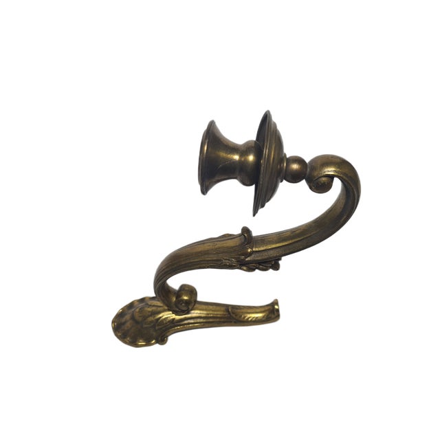 Antique Bronze Wall Lamp, Germany, 1900s For Sale - Image 9 of 15