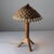 Bamboo and Rattan Table Lamp with Woven Shade, 1950s For Sale - Image 6 of 16