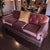 Rustic European Custom French Import Velvet Silk Rose Designer Hollywood Regency Sofa For Sale - Image 3 of 12