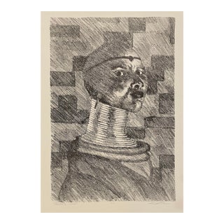 Ndebele Woman Lithograph For Sale