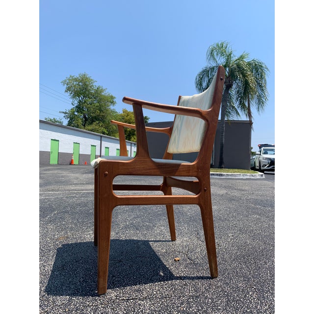 D-Scan Teak Dining Chairs - Set of 6 For Sale In Miami - Image 6 of 11