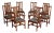 Stickley Mission Collection Set Of Eight Dining Chairs For Sale