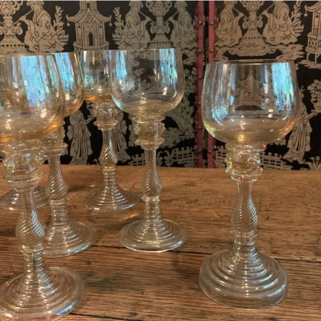 Moselle Wine Glasses, Set of 12 For Sale - Image 13 of 15