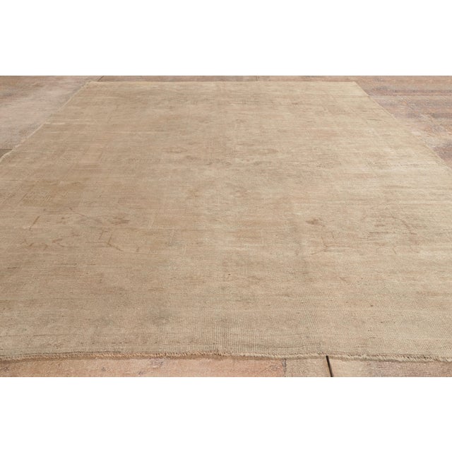 Vintage Turkish Oushak Rug, 06'08 X 09'06 For Sale - Image 9 of 10