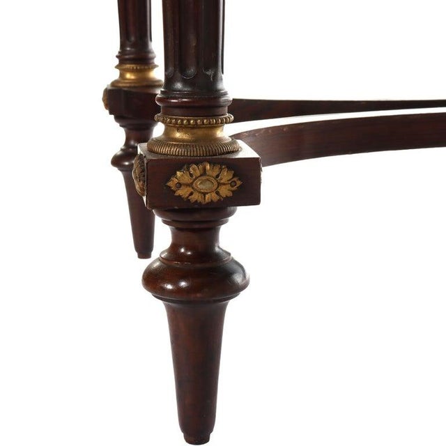 Linke Attr. Louis XVI Rosewood Ormolu Lady's Drop-Leaf Desk 19thC For Sale - Image 17 of 18