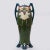 Ceramic Art Nouveau Vase in the style of Eichwald, 1910s For Sale - Image 7 of 7