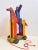 Mid 20th Century Mid 20th Century Blas Castagna Hand Painted Wooden Constructivist Sculpture Toy Horse Carved Wood For Sale - Image 5 of 11