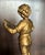 Antique Gilt Spelter Figure of a Boy on Classical Pedestal, Circa 1900 For Sale - Image 14 of 17