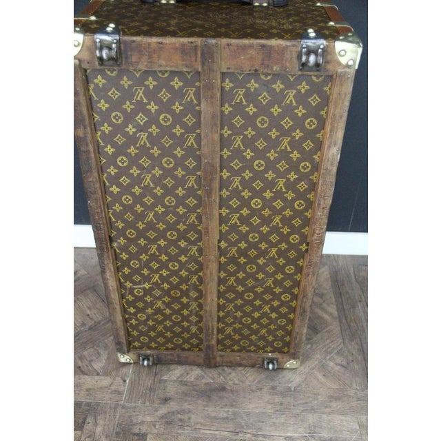 Monogram Canvas Courier Trunk from Louis Vuitton, 1920s For Sale - Image 18 of 18